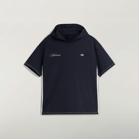 Adidas Original阿迪三叶草2025女子AV Hooded Tee针织无领短TKG9025