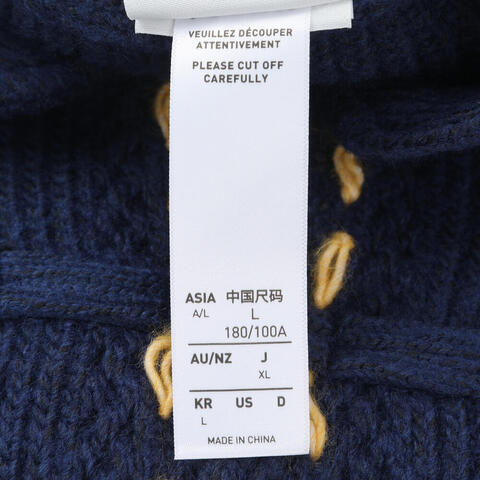 Adidas Original阿迪三叶草2025男子NY KNIT JKT U针织无帽外套KR5064