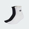 Adidas Original阿迪三叶草2026中性RUFFLE 1/4 S 2P短袜优惠装KD8367