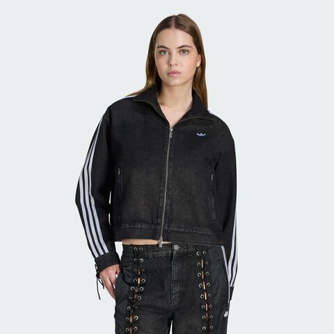 Adidas Original阿迪三叶草2026女子DENIM FB JACKET牛仔外套KS1394