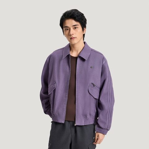 Adidas Original阿迪三叶草2026男子JACKET M梭织无帽外套KR5052