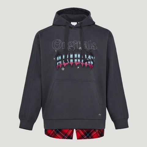 Adidas Original阿迪三叶草2026男子VDAY HDY U针织连帽卫衣KT6373