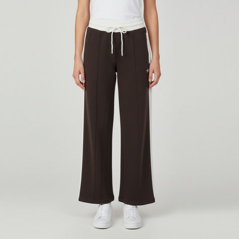 Adidas Original阿迪三叶草2026女子RETRO PANT W针织长裤KY3344