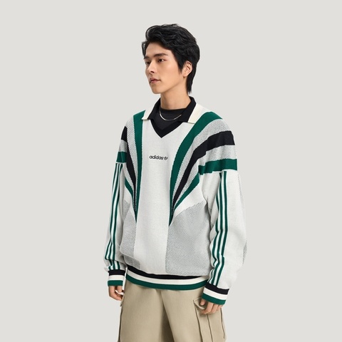 Adidas Original阿迪三叶草2026男子SWEATER M毛线套头衫KW2017