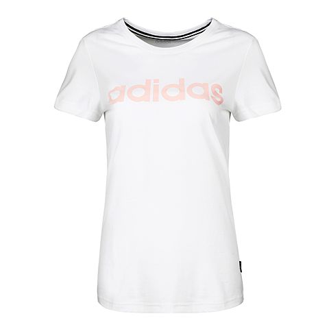 adidas neo阿迪休闲女子W CE TEE圆领短T恤DM4132