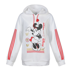 adidas neo阿迪休闲2020女子W DSNY CNY HDY连帽套头衫GE7780