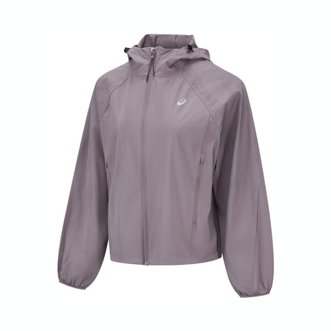 Asics亚瑟士2025女子女式反光跑步夹克梭织连帽外套2012D248-500