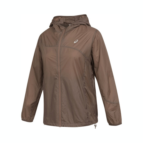 Asics亚瑟士2025女子女式抗UV跑步夹克梭织连帽外套2012D254-020