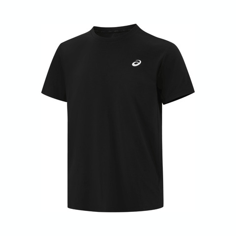Asics亚瑟士2025男子男式运动短袖T恤梭织无领短T2031F138-001