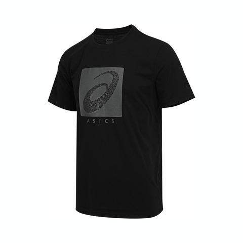 Asics亚瑟士2025男子男式运动短袖T恤梭织无领短T2031E975-001