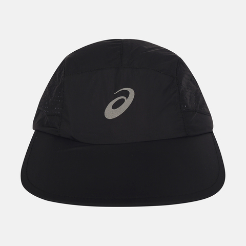 Asics亚瑟士2025中性轻量跑步帽弯沿帽3013B303-001