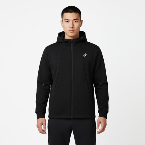 Asics亚瑟士2025男子男式运动夹克针织连帽外套2031F367-001