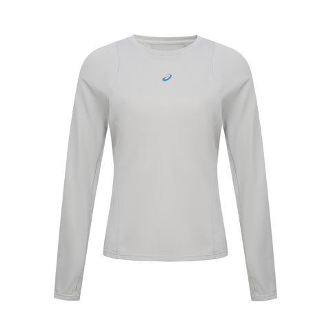 Asics亚瑟士2026女子白焰跑步长袖T恤紧身长T2012D514-020