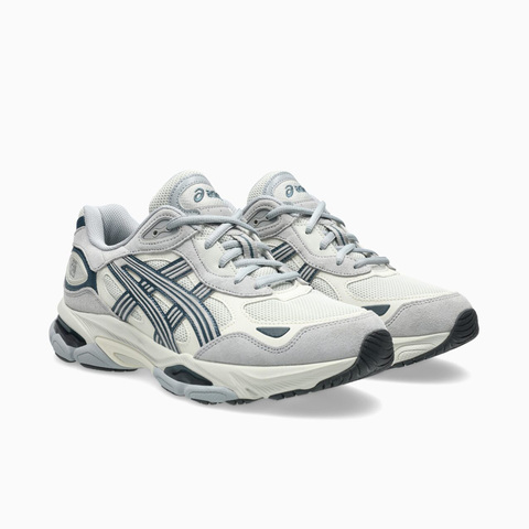 亚瑟士1203A895白/灰/蓝】Asics亚瑟士2026年中性GEL-NYC 2.0跑步鞋