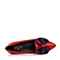 BASTO/百思图秋季专柜同款红色漆皮牛皮浅口女单鞋TH524CM5