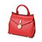 BASTO/百思图春季红色PU时尚甜美精致休闲女手提包X0989AX7
