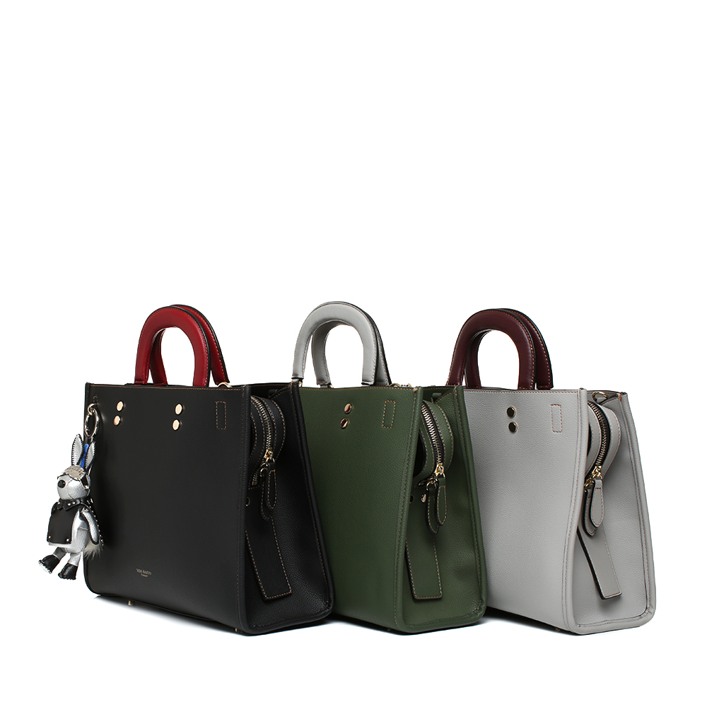 basto/百思图冬季专柜同款绿色优雅通勤休闲女单肩包x1179dx7