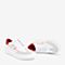BASTO/百思图2018秋季专柜同款白/红软面牛皮革拼接女休闲鞋YTL02CM8