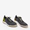 BASTO/百思图2018秋季专柜同款灰色纺织物字母系带男休闲鞋BZL01CM8