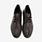 BASTO/百思图2018冬季专柜同款深棕色牛皮革系带男靴男鞋WZS12DD8