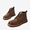 BASTO/百思图2018冬季专柜同款牛皮革系带男休闲鞋Z9170DD8