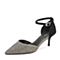 BASTO/百思图夏季专柜同款优雅细跟女凉鞋RRJ03BK9