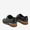 BASTO/百思图春季专柜同款软面牛皮革系带方跟女皮鞋ZCX03AM9