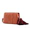 BASTO/百思图秋季专柜同款橙红人造革/时尚休闲背提包X1799CX9