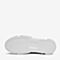 BASTO/百思图秋季专柜同款白色软面牛皮革撞色女休闲鞋ZDV05CM9