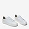 BASTO/百思图秋季专柜同款白色软面牛皮革小白鞋女休闲鞋YPQ32CM9