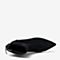 BASTO/百思图冬季专柜同款黑色性感尖头粗高跟女靴RSE52DD9