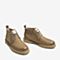 BASTO/百思图冬季专柜同款卡其色牛皮革复古英伦风男皮鞋Z5303DD9