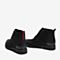 BASTO/百思图冬季专柜同款磨砂牛皮革系带方跟男低靴CNQ01DD9