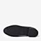 BASTO/百思图冬季专柜同款黑色牛皮革复古中筒切尔西靴A8812DD9