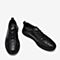 百思图2020春季新款商场同款软面牛皮系带平跟男休闲皮鞋CQU03AM0