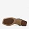 百思图2020夏季新款商场同款牛皮革拼色一字带粗跟女凉鞋RQ208BL0