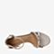 百思图2020夏季新款商场同款蝴蝶结水钻粗跟仙女风女凉鞋RVB12BL0