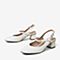 百思图2020夏季新款商场同款时尚水钻一字带粗跟女士凉鞋A6250BH0