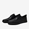 百思图2020夏季新款商场同款系带平底透气商务男休闲皮鞋Q800ABM0
