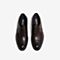 百思图2020秋季新款时尚英伦风圆头系带方跟男布洛克皮鞋91602CM0