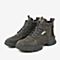 百思图2020冬季新款商场同款时尚潮酷系带工装靴女休闲靴AC876DD0