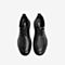 百思图2020冬季新款商场同款商务休闲前系带加绒男士皮鞋H9010DM0