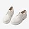 百思图2021春季新款时尚英伦风粗跟厚底单鞋女休闲皮鞋CD342AM1