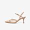 百思图2021夏季新款商场同款爱心波点一字扣带细跟女凉鞋TBX01BH1