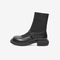 百思图2021冬季新款商场同款潮流搭配简约舒适袜靴女短靴ID511DD1