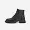 百思图2021冬季商场同款新款潮流穿搭英伦风马丁靴女短靴A1711DD1