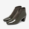 百思图2021冬季新款商场同款潮流方头粗跟时装靴女短靴HD319DD1