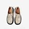 百思图2022春季新款商场同款时尚商务通勤牛津鞋女皮鞋WYC01AM2