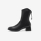 百思图2022冬季新款商场同款时尚潮流通勤粗跟时装靴女靴RZ461DZ2