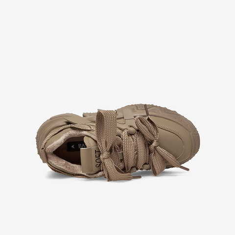 百思图2023春季新款商场同款时尚潮流厚底老爹鞋女休闲鞋BD909AM3